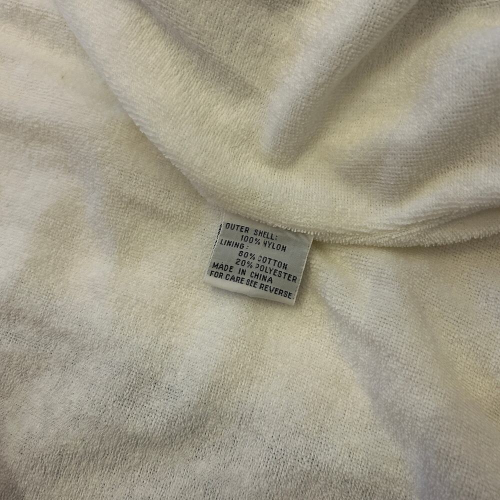 Vintage 90s Passport to Fitness Windbreaker Jacket | XL | Blue & White - Picture 4 of 12